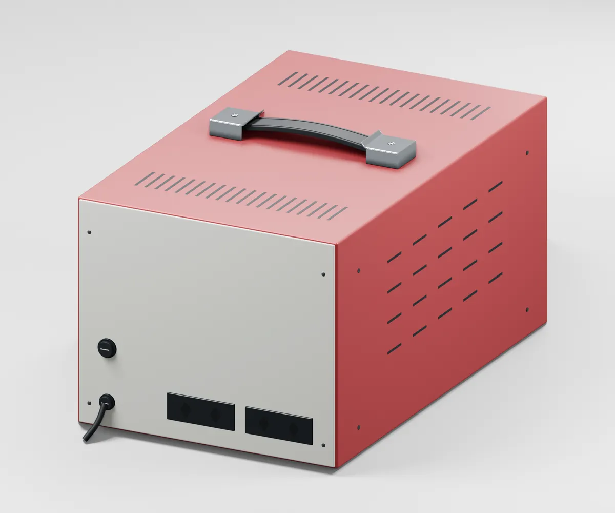 CVR-5000, illustrative Rückansicht