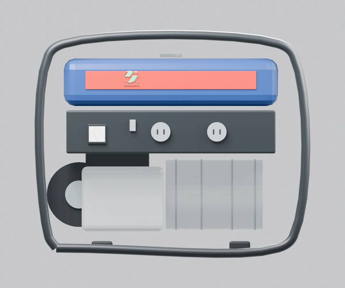 GS2600, illustrative front view