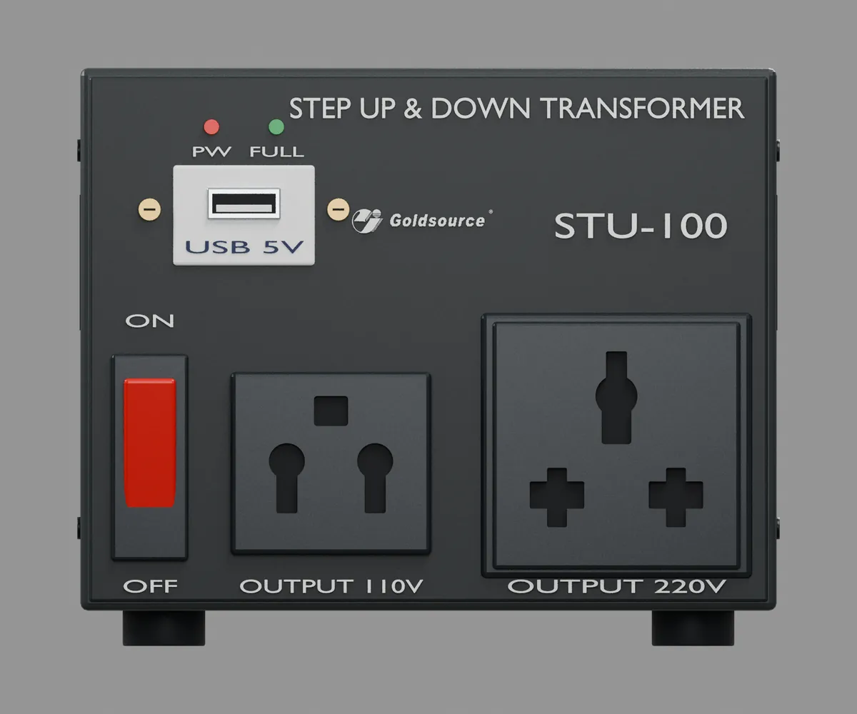 STU-100, illustrative front view