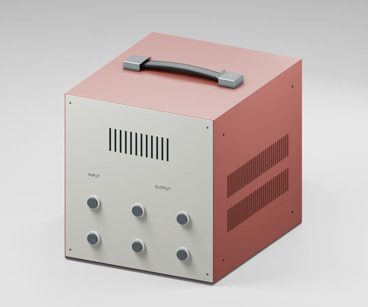 SVC-3000N, illustrative Rückansicht