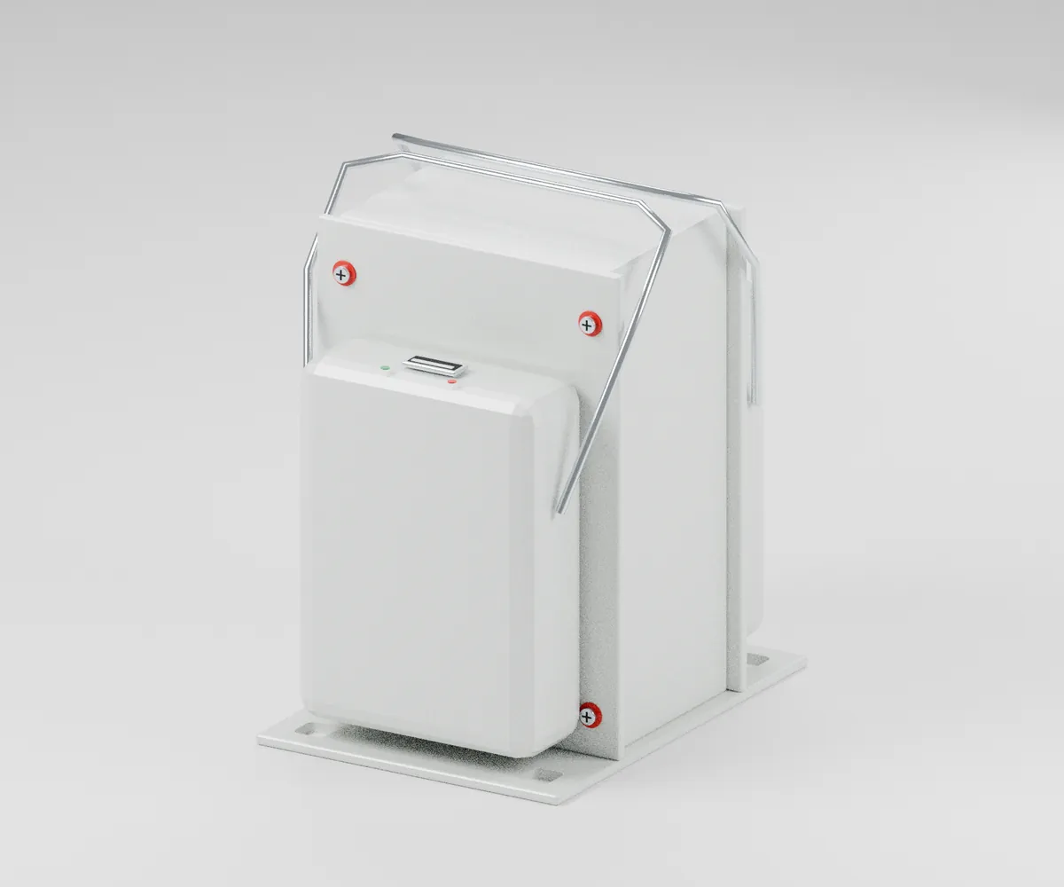 TC-100B, illustrative rear view