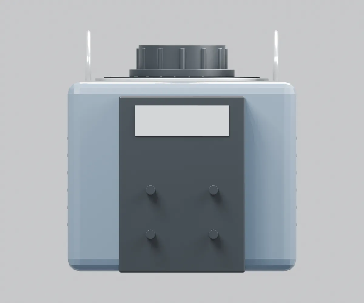 TDGC2-3K, vista frontal ilustrativa