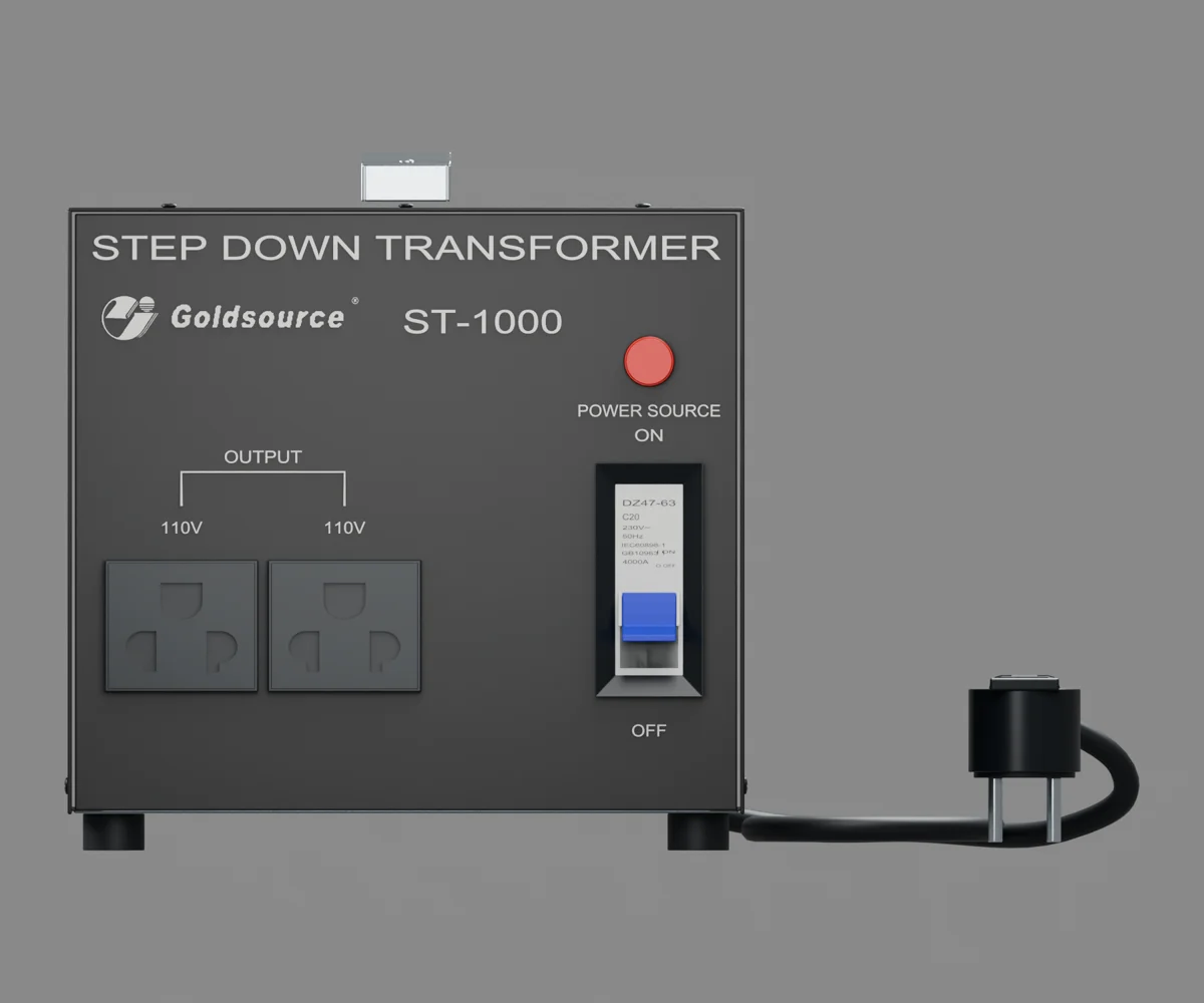 ST-1000 front panel, illustrative render