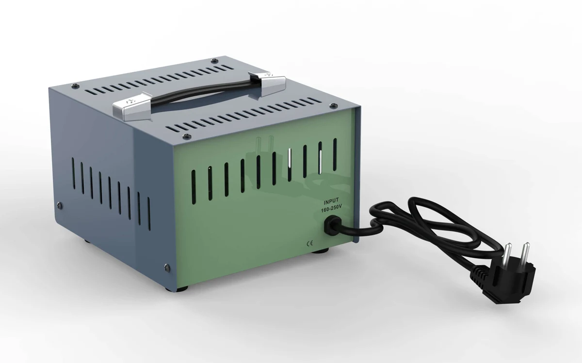 SVC-1000 product photo, rear three-quarter view